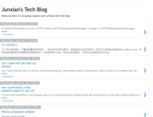 Tablet Screenshot of junxian-huang.blogspot.com