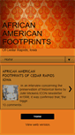 Mobile Screenshot of africanamericanfootprints.blogspot.com