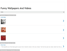 Tablet Screenshot of funnywallpapersandvideos.blogspot.com