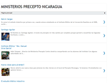 Tablet Screenshot of preceptonicaragua.blogspot.com