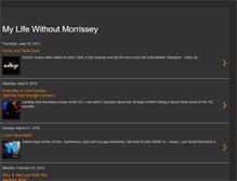 Tablet Screenshot of mylifewithoutmorrissey.blogspot.com