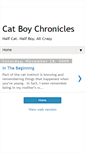 Mobile Screenshot of catboychronicles.blogspot.com