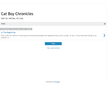 Tablet Screenshot of catboychronicles.blogspot.com