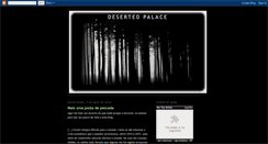 Desktop Screenshot of desertedpalace.blogspot.com