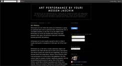 Desktop Screenshot of performanceyourimessenjaschin.blogspot.com