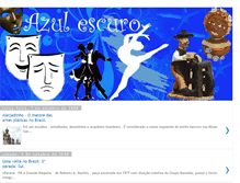 Tablet Screenshot of equipeazulescuro.blogspot.com