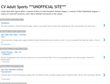 Tablet Screenshot of cvadultsports.blogspot.com