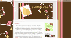 Desktop Screenshot of jennasfavoritethings.blogspot.com