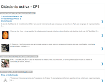 Tablet Screenshot of cidadaniactiva-cp1.blogspot.com