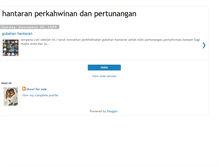 Tablet Screenshot of hantaranperkahwinandanpertunangan.blogspot.com