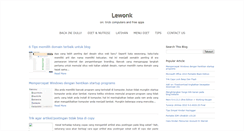 Desktop Screenshot of lewonk.blogspot.com