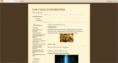 Desktop Screenshot of loscasacasmarrones.blogspot.com