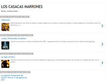 Tablet Screenshot of loscasacasmarrones.blogspot.com