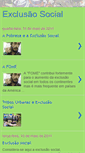 Mobile Screenshot of exclusao-social-de.blogspot.com