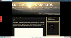 Desktop Screenshot of elsa-educacindeadultos.blogspot.com