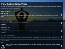 Tablet Screenshot of knowtruthknowjustice.blogspot.com