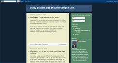 Desktop Screenshot of bankwebsecurity.blogspot.com