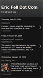 Mobile Screenshot of ericfell.blogspot.com