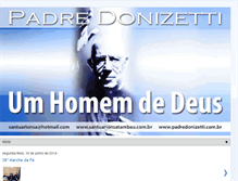 Tablet Screenshot of padre-donizetti.blogspot.com