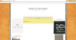 Desktop Screenshot of honeyandmoon-blakelyhiner.blogspot.com