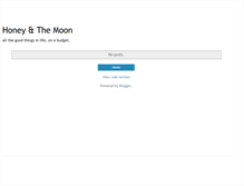Tablet Screenshot of honeyandmoon-blakelyhiner.blogspot.com