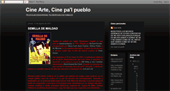 Desktop Screenshot of cinearteoaxaca.blogspot.com