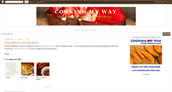 Desktop Screenshot of cookingmywayvideo.blogspot.com