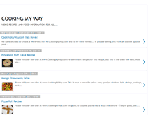 Tablet Screenshot of cookingmywayvideo.blogspot.com