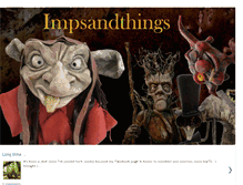 Tablet Screenshot of impsandthings.blogspot.com