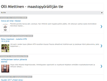Tablet Screenshot of ollimiettinen.blogspot.com