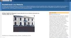 Desktop Screenshot of historiadeguadalcanal.blogspot.com