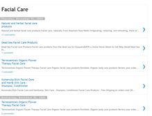 Tablet Screenshot of facial-care.blogspot.com