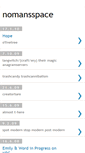 Mobile Screenshot of nomansspace.blogspot.com