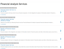 Tablet Screenshot of financial-analysis-services.blogspot.com