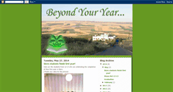 Desktop Screenshot of beyondyouryear.blogspot.com
