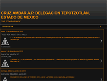 Tablet Screenshot of cruzambartepotzotlan.blogspot.com