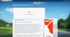 Desktop Screenshot of dialysistechniciancertification.blogspot.com