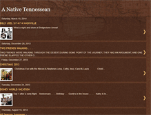 Tablet Screenshot of nativetennessean.blogspot.com