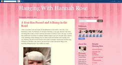 Desktop Screenshot of hangingwithhannahrose.blogspot.com