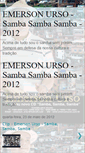 Mobile Screenshot of emersonurso.blogspot.com