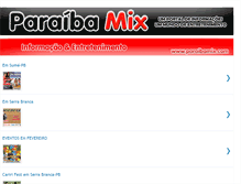 Tablet Screenshot of coberturasparaibamix.blogspot.com