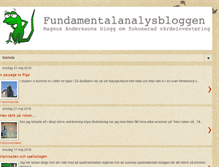Tablet Screenshot of fundamentalanalys.blogspot.com