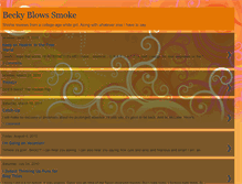 Tablet Screenshot of beckyblowssmoke.blogspot.com