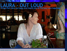 Tablet Screenshot of laura-outloud.blogspot.com