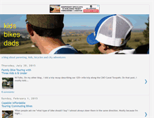 Tablet Screenshot of kidsbikesdads.blogspot.com