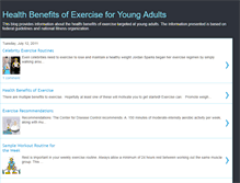 Tablet Screenshot of exerciseforhlth.blogspot.com