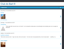 Tablet Screenshot of clubdobart.blogspot.com