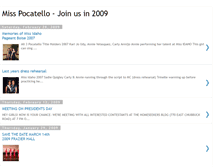Tablet Screenshot of misspocatello.blogspot.com