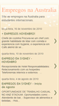 Mobile Screenshot of empregosnaaustralia.blogspot.com