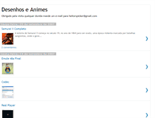 Tablet Screenshot of desenhosanimesdownloads.blogspot.com